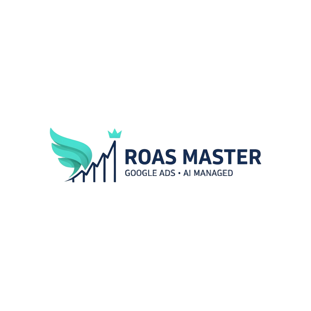 לוגו RoasMaster — מנוע הפרסום בגוגל ומטא