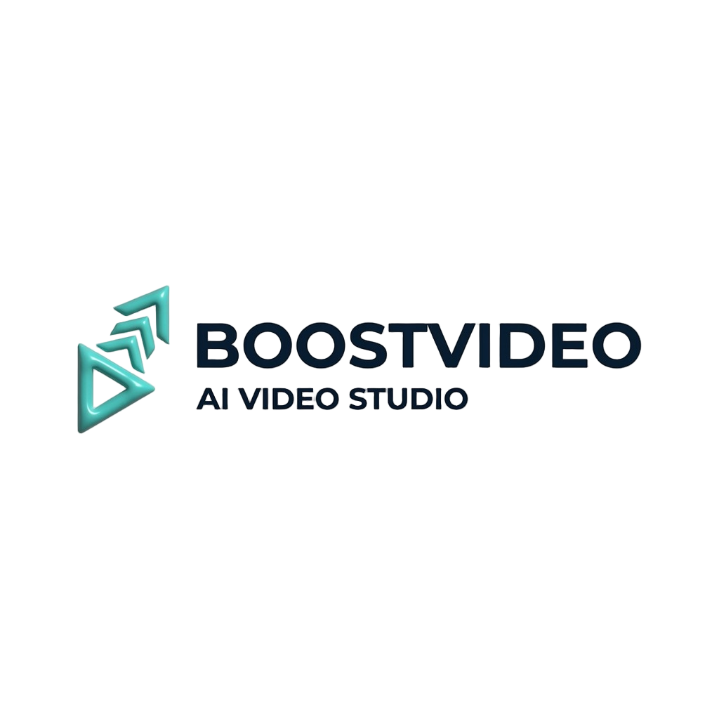 לוגו BoostVideo — סטודיו הווידאו